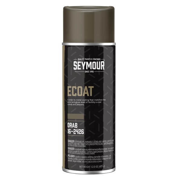 SEYMOUR® Auto & Collision E-Coat Primer - Drab, 12 oz